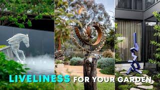 Top 100 Amazing Garden Art and Sculpture Ideas l Elevate your garden to new dimensions in 2024.