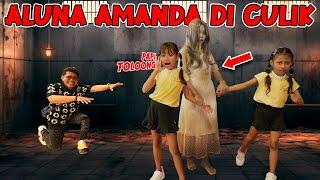 ALUNA DAN AMANDA MASUK RUMAH HANTU!! HAMPIR DICULIK HANTU INI!!