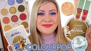 COLOURPOP X AVATAR THE LAST AIRBENDER FULL COLLECTION REVIEW