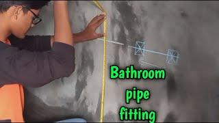 Plumbing work// Bathroom pipe fitting tamil // TECH K7