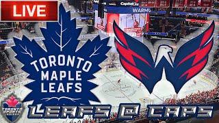 Toronto Maple Leafs vs Washington Capitals LIVE Stream Game Audio  | NHL LIVE Stream Gamecast & Chat