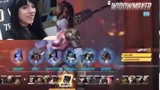 Lana Rain plays Overwatch