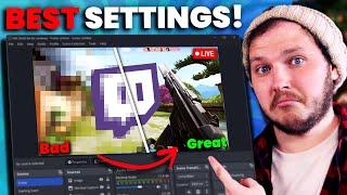 How To FIX Your Laggy Twitch Stream (Best Encoder, Bitrate Settings, And More)