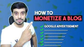 How to Monetize a Blog | Top 8 Methods to Monetize Your Blog By Dmarketing Wall