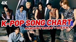 K-POP SONG CHART | AUGUST 2024 (WEEK 1)