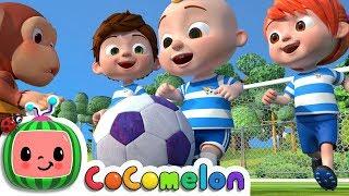 The Soccer (Football) Song | CoComelon Nursery Rhymes & Kids Songs