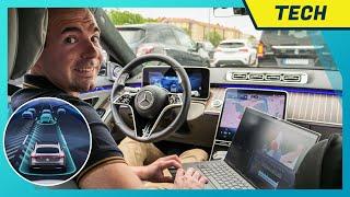 Mercedes Drive Pilot im (echten!) Test: Automatisiertes Fahren Level 3 ausprobiert & jetzt in Serie