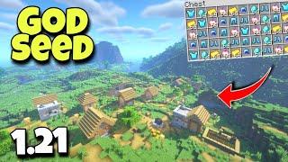 [God Seed] For Minecraft 1.21 Java Edition | Seed Minecraft 1.21 | Minecraft Seeds