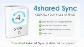 4shared Sync - keep all your files at hand!