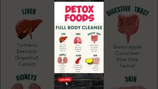 Best Detox Foods #detoxfoods  #bodydetox