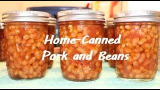 Home Canned Pork and Beans