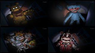 Новые аниматроники, которые делают FNaF 4 еще страшнее! (FNaF 4 Мод)