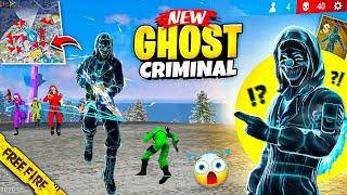 New Ghost Criminal Bundle is Fire  Best Gameplay Ever But  - Free Fire Max