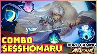 Onmyoji Arena | Sesshomaru| How To Play, Choose Skil, Gear & Combo | Season 25