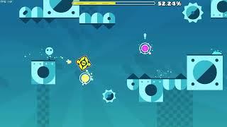 Geometry Dash Harder(6)-Winta by oraangee, (Daily Level), 1 coin