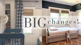 Shared Nursery Makeover! | Our Progress & Plans | Blue Boy's Bedroom Ideas