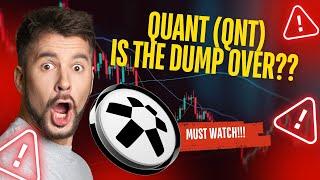 QUANT (QNT) IS THE DUMP OVER ?? [99% WILL MISS OUT] #quant #qnt