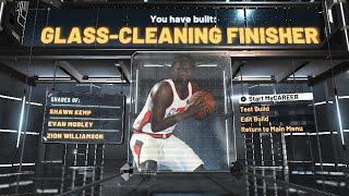 MAKING A GLASS-CLEANING FINISHER | NBA 2K22 CURRENT GEN BUILDS