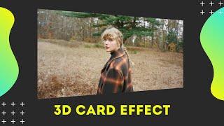 Add a 3D card flipping effect with vanilla HTML and CSS