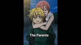 Meliodas and Elizabeth's Son #sevendeadlysins #anime #fourknightsoftheapocalypse #animeedit