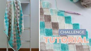 Crochet Challenge for Warm Up America 2025 - TUTORIAL