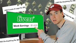 I Tried Making Money on Fiverr For A Week