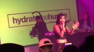 Kehlani ' You Should Be Here ' Live Vitamin Water / Fader  Uncapped