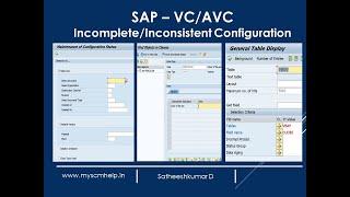  SAP  Inconsistent or incompletely configured variant materials in Sales order