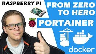 ZERO TO HERO - Raspberry PI Installation + Docker + Portainer - Step by Step Guide