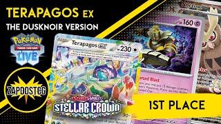 1st Place Best Terapagos ex Deck With Dusknoir WON Tournament (Pokemon TCG)