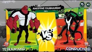 Ben 10 Omniverse - Galactic Champions Tetramand vs Conductoid Part 6 (Cartoon Network Games)