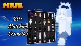 Cosmetics Pack || 4D skins working on HIVE With Custom Capes(1.19+)!