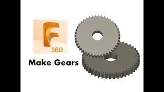 How to Make a Gear in Fusion 360 (Easy Method)