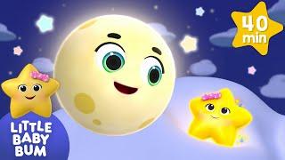 The Moon and the Stars | Little Baby Bum | Kids Cartoons & Nursery Rhymes | Moonbug Kids