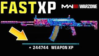 NEW FASTEST Weapon XP Method and It's NOT in MWZ (MW3 / Warzone)
