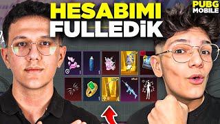 SASUKE İLE HESABIMI FULLEDİM! 10.000TL | PUBG MOBİLE