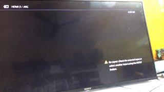 Ott software error Sony android TV how to solve