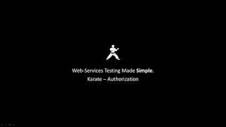 Karate | Handling Authorization