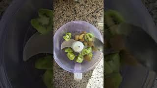 2 Ingredient Kiwi Frozen Yogurt #shorts