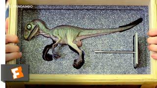 Unboxing of Jurassic Park Baby Raptor Prop | Jurassic Park Fansite