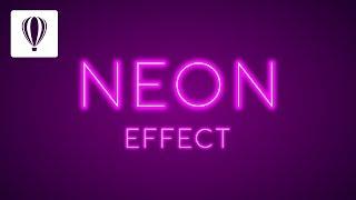CorelDraw Tutorial #27 | Neon Effect