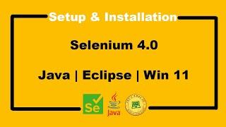 Selenium 4 Setup With Java And Eclipse | Download And Install | Selenium 4 Installation (2024)