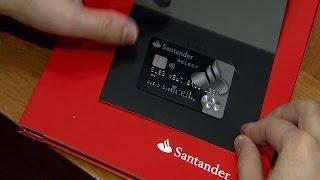 Tarjeta para sacar dinero sin comisiones del Banco Santander