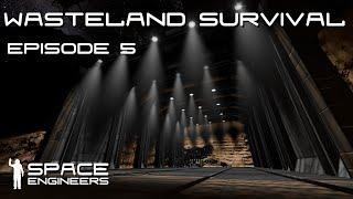 Space Engineers - Wasteland Survival Ep5 - Finishing the Garage!!!!