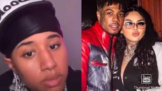 Jaidyn Alexis Ex Girlfriend Reacts To Them Breaking Up Over Blueface! "I Want Her Happy"!