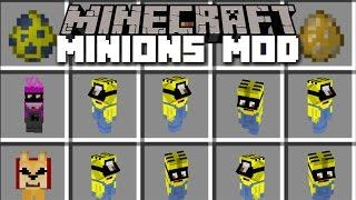 Minecraft MINIONS MOD / BUILD YOUR MINION EMPIRE AND TRAVEL WITH THEM!! Minecraft