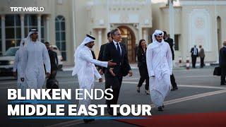 Antony Blinken wraps up his Middle East tour