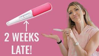 Late Positive Pregnancy Test Causes | IS SOMETHING WRONG?