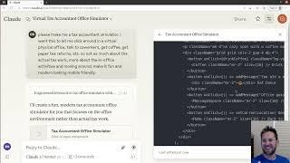 [106] Claude Sonnet 3.7 makes a tax accountant simulator!