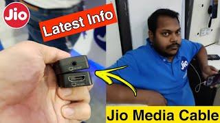 Jio media cable in Jiostore | Jio media cable latest news | Cast media from your Jiophone